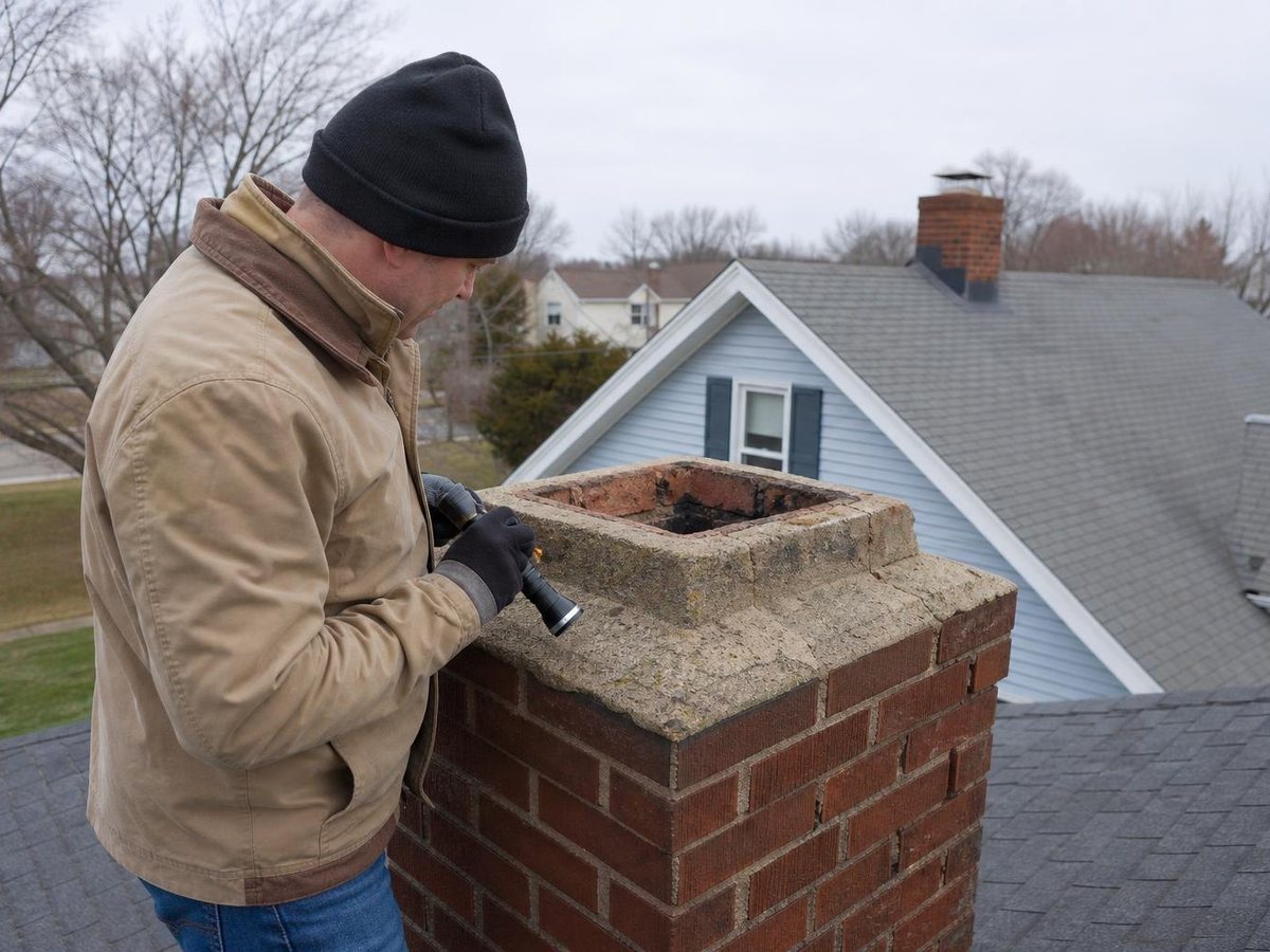 Arden Chimney Sweepers work in Lowell